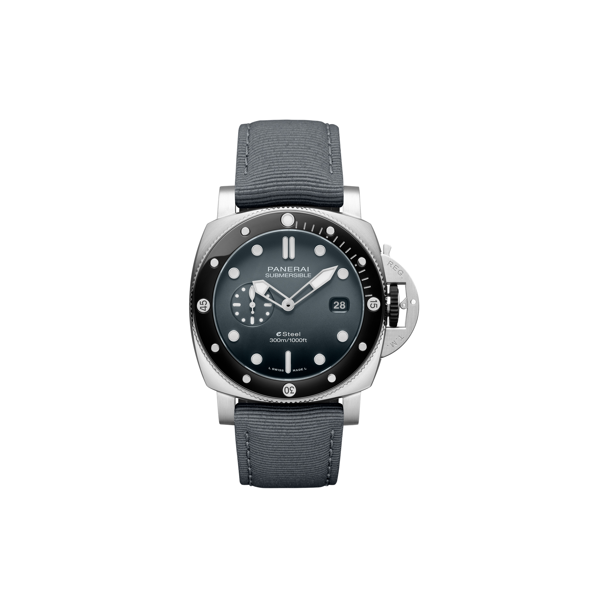 Pa*e*ai submersible quarantaquattro grigio roccia pam01288